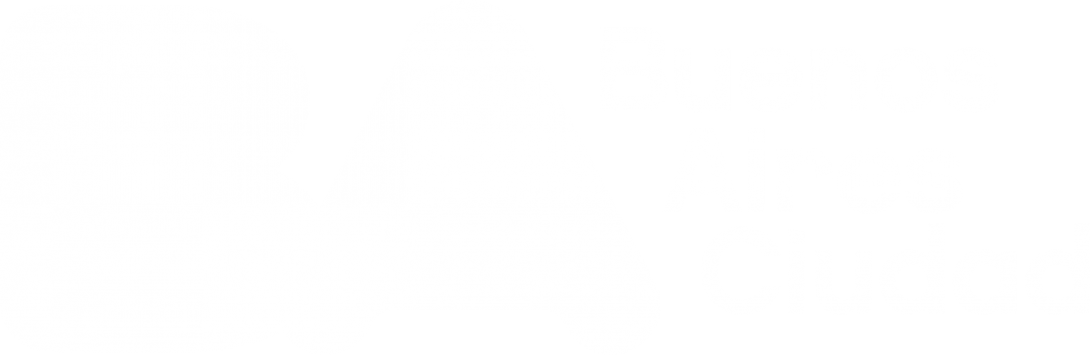 Logo Buenos Aires Ciudad blanco